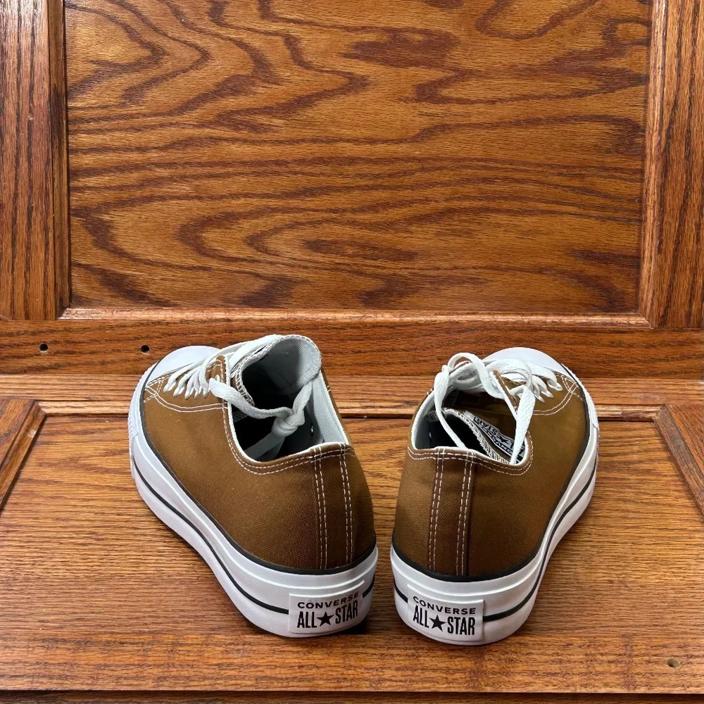 Converse‎ CTAS Lift Ox Brindle Brown White Black Shoes